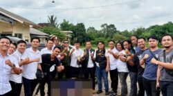 Bersenjata Revolver, Bandar Narkoba Lampung Tengah Ditangkap Polisi