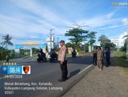 Polres Lampung Selatan Perketat Pengamanan Arus Mudik