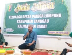 Halal Bihalal Warga Lampung di Sanggau Pecah! Langsung Bentuk Organisasi, Sulaiman Jadi Ketua Umum