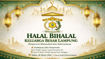 Warga Lampung di Sanggau Gelar Halal Bihalal Perdana, Siap Jadi Agenda Tahunan