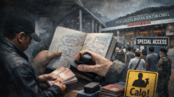 PART 2   “Calo, Akses Khusus, dan Dugaan ‘Jual Beli Cap Paspor’ di Entikong”