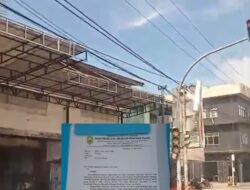 Kanopi Hero Sticker Diduga Serobot Ruang Jalan, PUPR Sanggau Sebut Langgar Aturan
