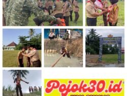 Diklat Saka Wira Kartika Angkatan XI Koramil 421-08/Palas Cetak Generasi Muda Tangguh dan Berjiwa Nasionalis