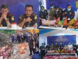 Keamanan Pangan Tak Bisa Ditawar, Ribuan Karung Bawang Ilegal Dimusnahkan di Kalbar