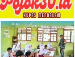 Babinsa Koramil 421-08 Palas Dampingi Penyaluran Program MBG di SD Negeri 1 Tanjung Jaya