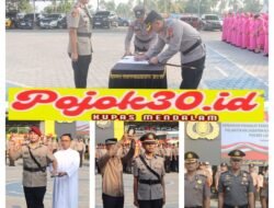 Regenerasi Kepemimpinan di Polres Lamsel, 52 Personel Naik Pangkat dan Dua Pejabat Dilantik