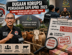 KAMPUD Desak Kejari Lamtim Percepat Pengusutan Dugaan Korupsi Pengadaan Sapi Rp2,4 Miliar