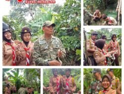 Asah Ketangguhan Generasi Muda, Saka Wira Kartika Lampung Selatan Bekali 16 Pelajar Teknik Survival di Alam Bebas