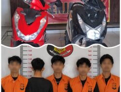 Polsek Candipuro Ungkap Sindikat Curanmor, Lima Orang Diamankan Termasuk Residivis dan ABH