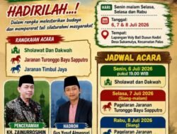 Bersih Dusun Kediri 2026 Siap Digelar Tiga Hari, Hadirkan Sholawat hingga Pagelaran Jaranan