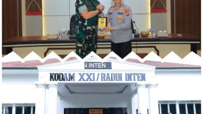 Kapolda Lampung dan Pangdam XXI/Radin Inten Perkuat Sinergi TNI-Polri, Tegaskan Komitmen Jaga Kamtibmas dan Dukung Indonesia Emas 2045