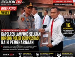 Setiap Prestasi Punya Nilai, Kapolres Lampung Selatan Bangun Budaya Kerja Berbasis Prestasi dan Tanpa Kompromi terhadap Narkoba