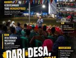 Semarak HUT Desa Tanjung Jaya ke-40 dan HUT RI ke-81, Warga Gelar Doa Bersama hingga Lomba Tumpeng dan Jaran Kepang