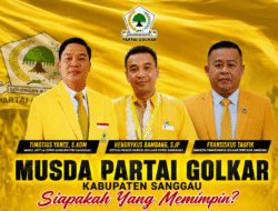 “Bukan Lagi Head to Head, Musda Golkar Sanggau Kini Tiga Kandidat”