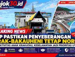 ASDP Pastikan Penyeberangan Merak–Bakauheni Tetap Normal Pasca Aktivitas Anak Krakatau, Keselamatan Jadi Prioritas Utama