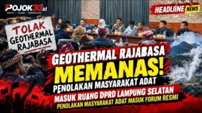 Gunung Rajabasa Jadi Pusat Perhatian! Penolakan Geothermal Dibawa Ke DPRD Lampung Selatan