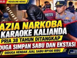RAZIA NARKOBA DI KARAOKE KALIANDA: Sabu Tersembunyi Dalam Kotak Permen, Pria 38 Tahun Diamankan