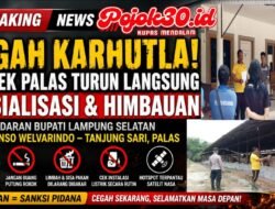 Cegah Karhutla, Polsek Palas Sosialisasikan Surat Edaran Bupati di PT Ranso Welvarindo