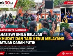 Dari Lamban Balak Keratuan Darah Putih, 60 Mahasiswi Unila Belajar Menjaga Marwah Budaya Lampung