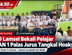 Jangan Asal Share! IWO Lamsel Bongkar Cara Mengenali Hoaks di Hadapan Pelajar SMAN 1 Palas
