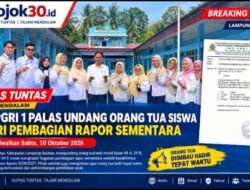 BREAKING NEWS |                                                     SMP PGRI 1 Palas Undang Orang Tua Siswa Hadiri Pembagian Rapor Sementara, Dijadwalkan Sabtu 10 Oktober 2026