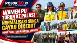 Wamen PU Tinjau Normalisasi Sungai Gayau di Palas, BBWS Targetkan Rampung Dua Minggu
