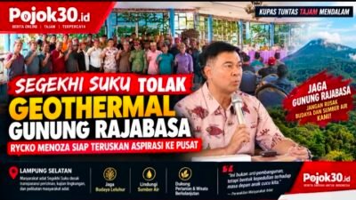 BREAKING NEWS! Geothermal Gunung Rajabasa Disorot, Masyarakat Adat Pertanyakan Izin, AMDAL, dan Nasib Sumber Air