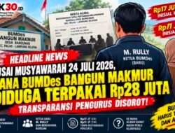 Dana BUMDes Desa Bangunan Rp28 Juta Jadi Sorotan, Transparansi Penggunaan Dipertanyakan